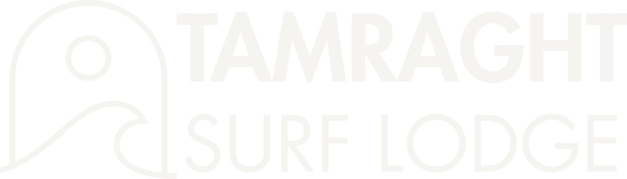 Tamraght Surf Lodge - White Logo
