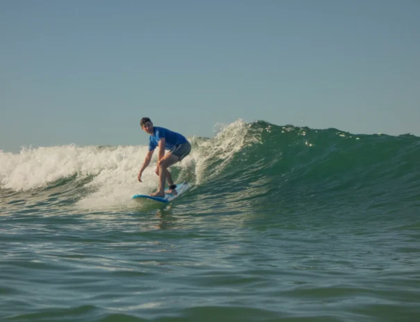 Intermediate surfer